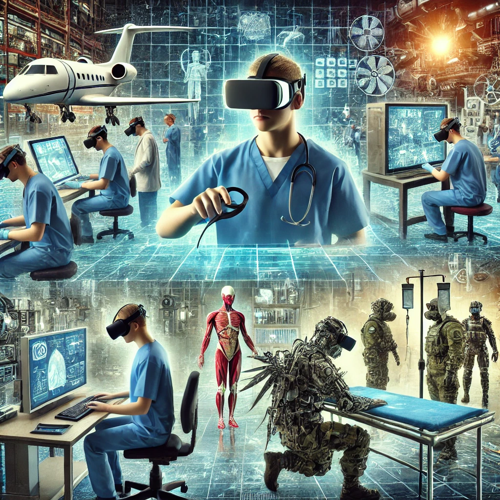 Peran VR dalam Pelatihan dan Simulasi Industri